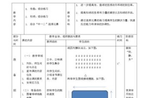 以排球双人动作要领教案中班（学习排球双人动作的基本技巧和练习方法）