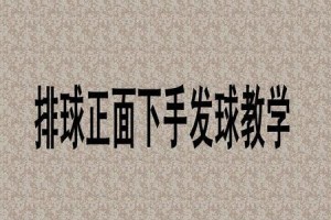 探索摩尔排球动作要领的教学设计（提升学生技巧和团队合作——以摩尔排球为例）