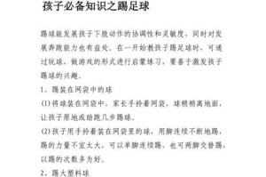 足球比赛编辑技巧（深入探索编辑技巧，让每场足球比赛报道充满活力和魅力）