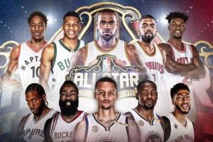 NBA全明星投票票数排行榜揭晓！（勇士双雄领先群雄，库里和汤普森无悬念入选）